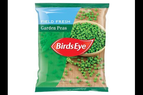 Birds Eye peas